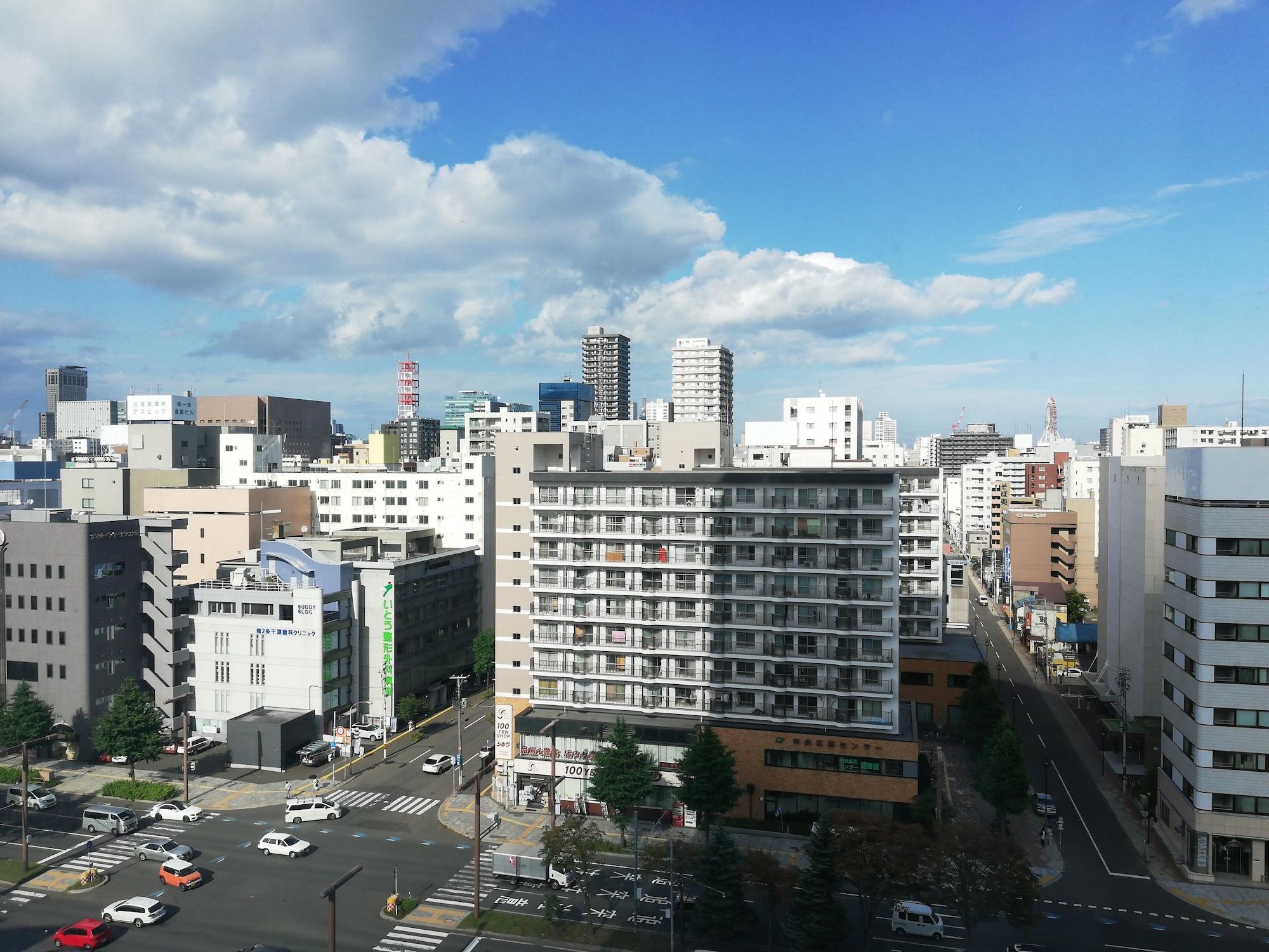 Sapporo Prince Hotel Екстер'єр фото View of the city
