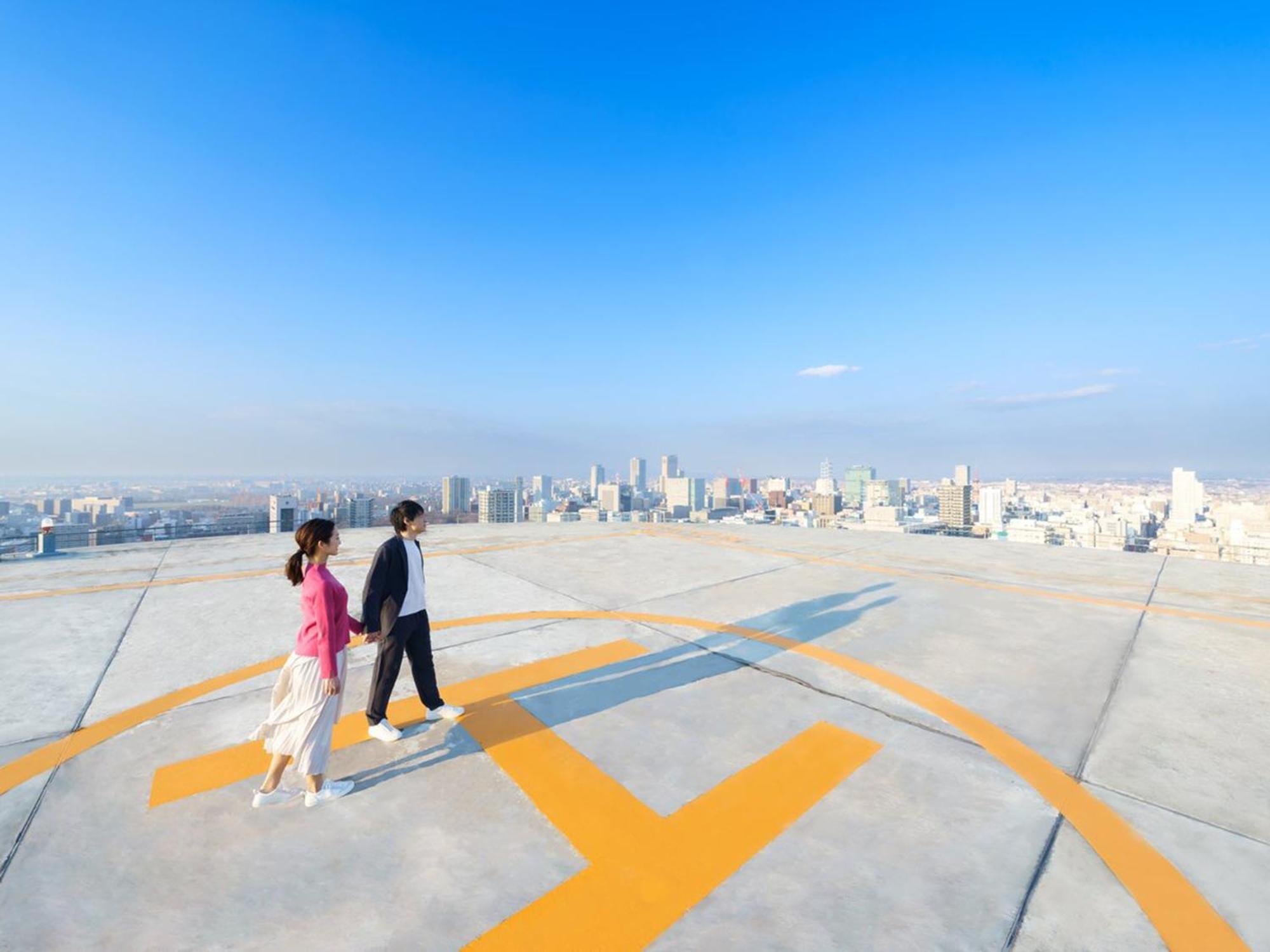 Sapporo Prince Hotel Екстер'єр фото Helipad
