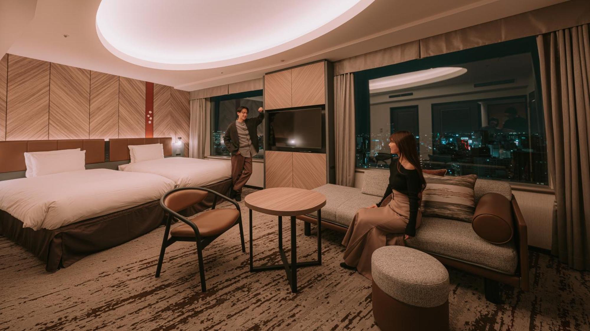 Sapporo Prince Hotel Екстер'єр фото A suite at the hotel